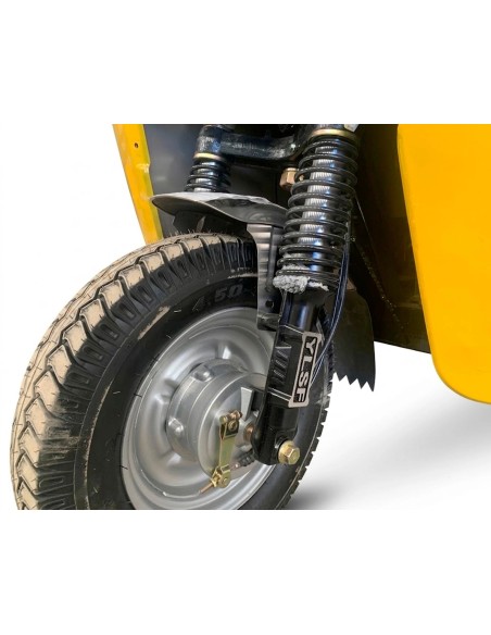 Triciclo eléctrico con capota solar